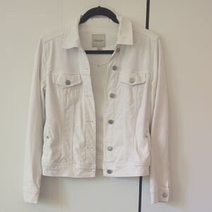 Levi's White Jean Jacket Tailored Fit